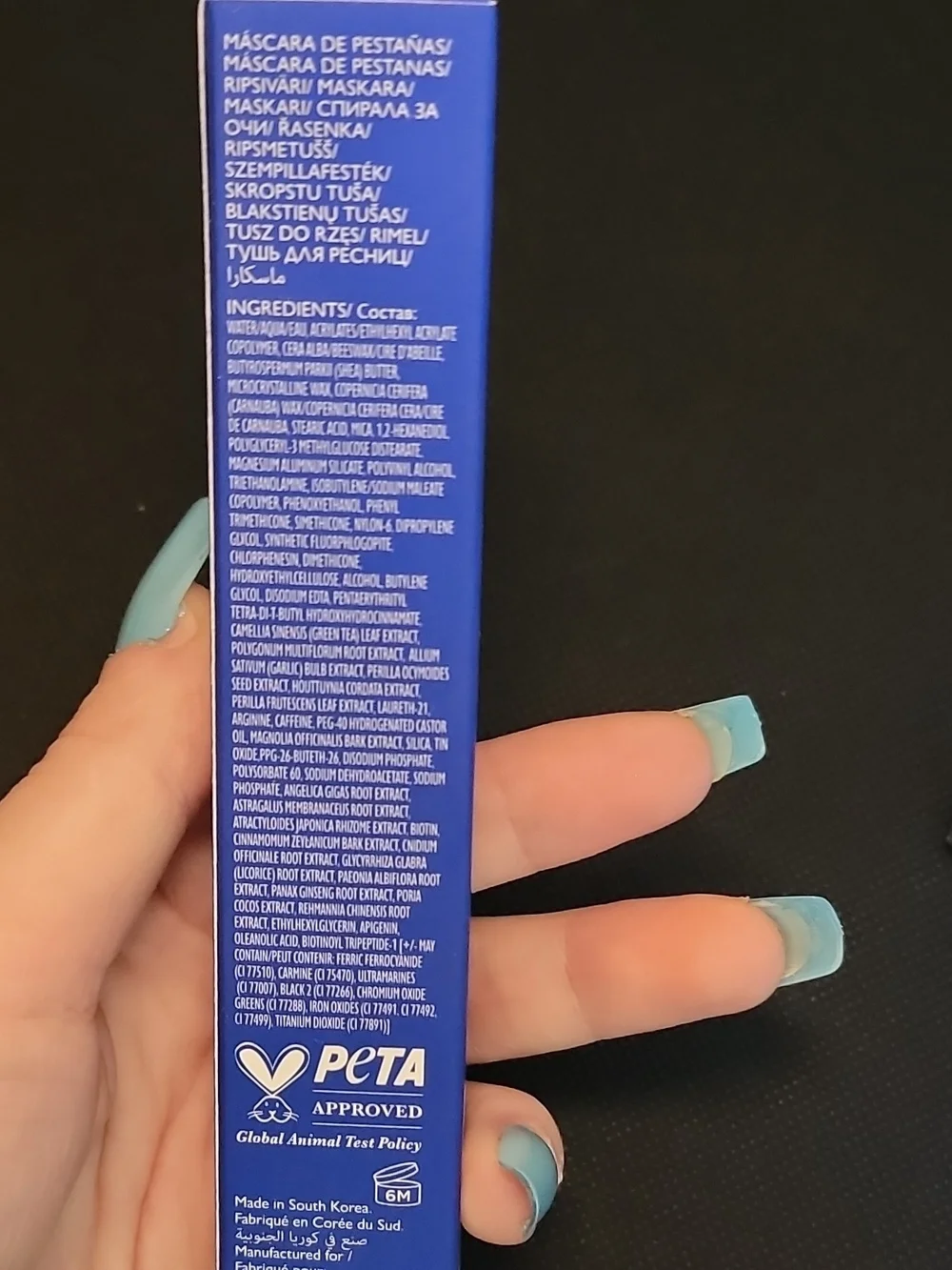 Eyeko Lash Alert Mascara — Blue Packaging, Brown Shade